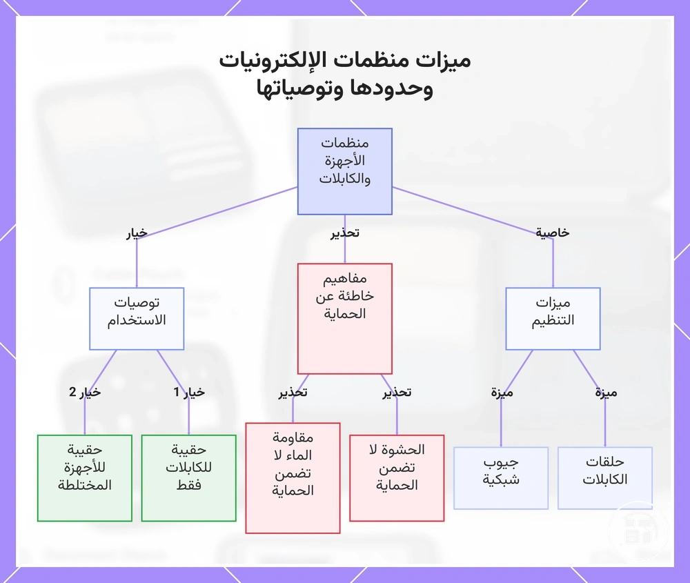 ميزات منظمات الإلكترونيات وحدودها وتوصياتها