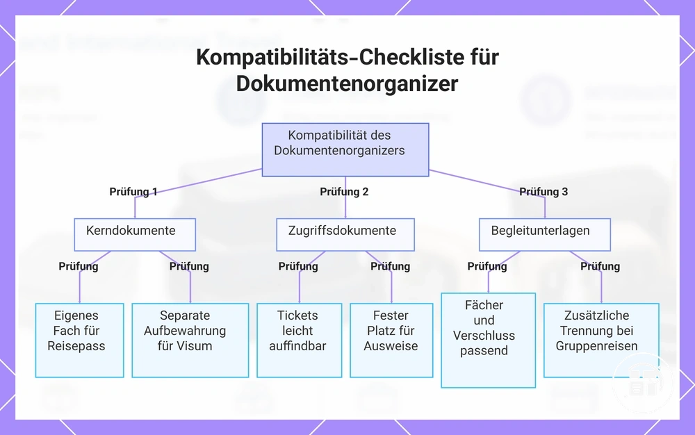 Kompatibilitäts-Checkliste für Dokumentenorganizer