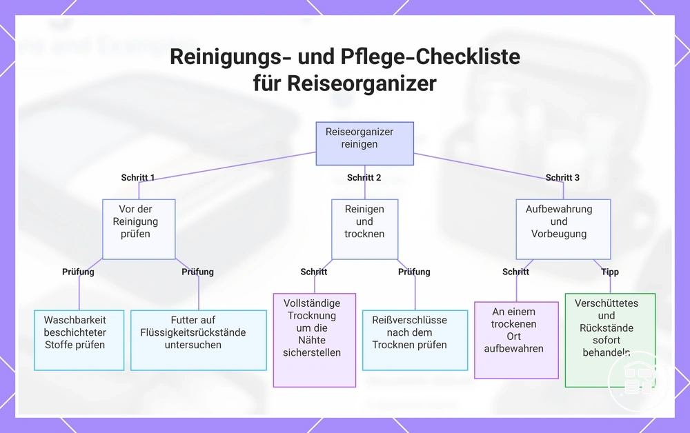 Reinigungs- und Pflege-Checkliste für Reiseorganizer