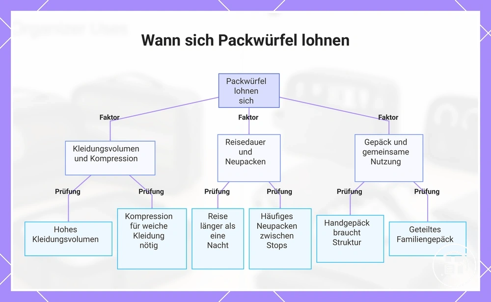 Wann sich Packwürfel lohnen