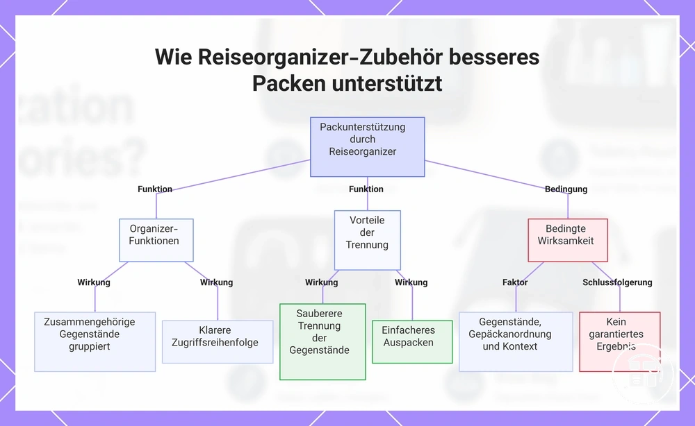 Wie Reiseorganizer-Zubehör besseres Packen unterstützt