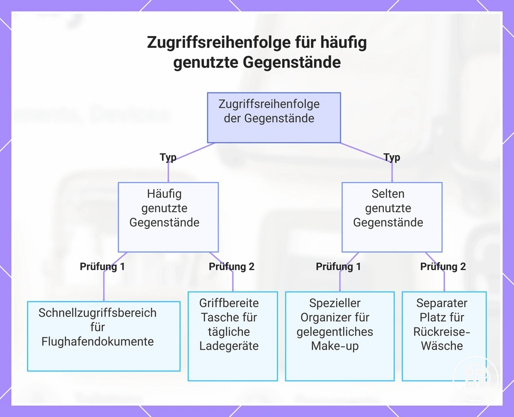 Zugriffsreihenfolge für häufig genutzte Gegenstände