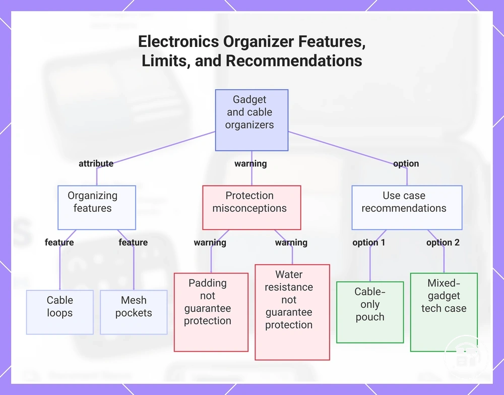 Electronics Organizer Features, Limits, and Recommendations