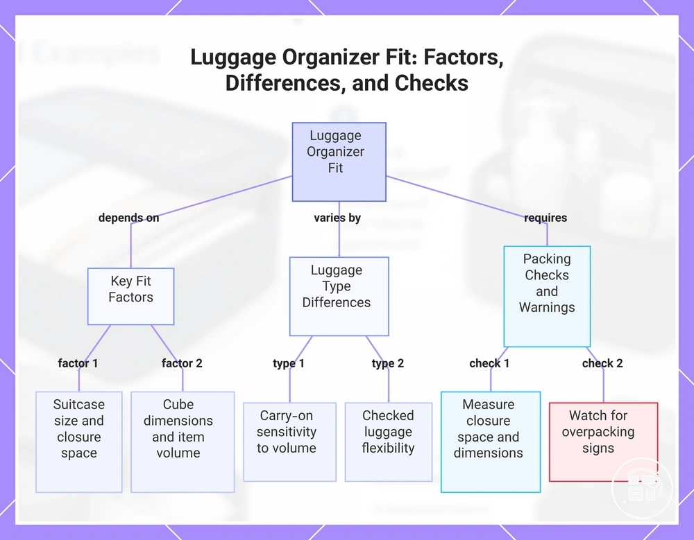 Luggage Organizer Fit: Factors, Differences, and Checks