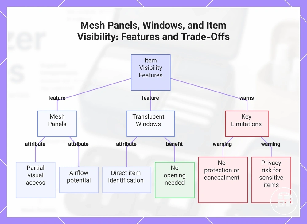 Mesh Panels, Windows, and Item Visibility: Features and Trade-Offs