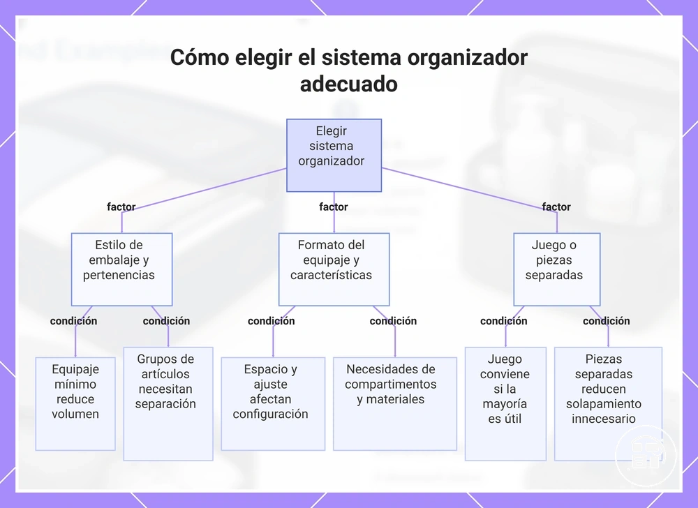 Cómo elegir el sistema organizador adecuado
