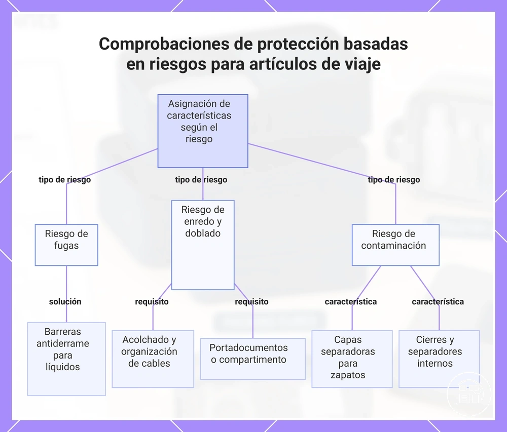 Comprobaciones de protección basadas en riesgos para artículos de viaje