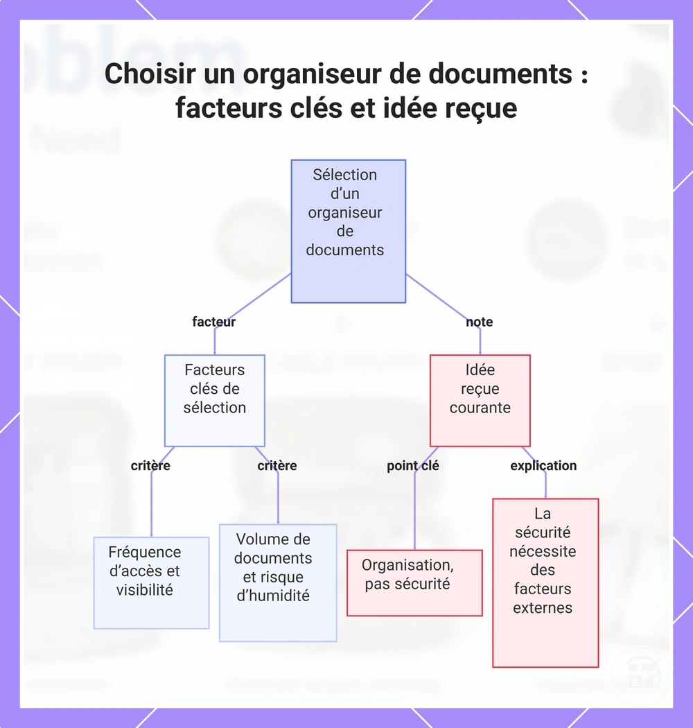Choisir un organiseur de documents : facteurs clés et idée reçue