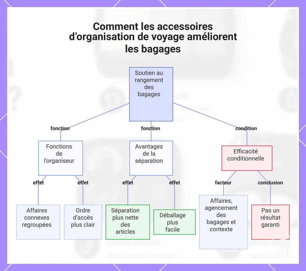 Comment les accessoires d’organisation de voyage améliorent les bagages