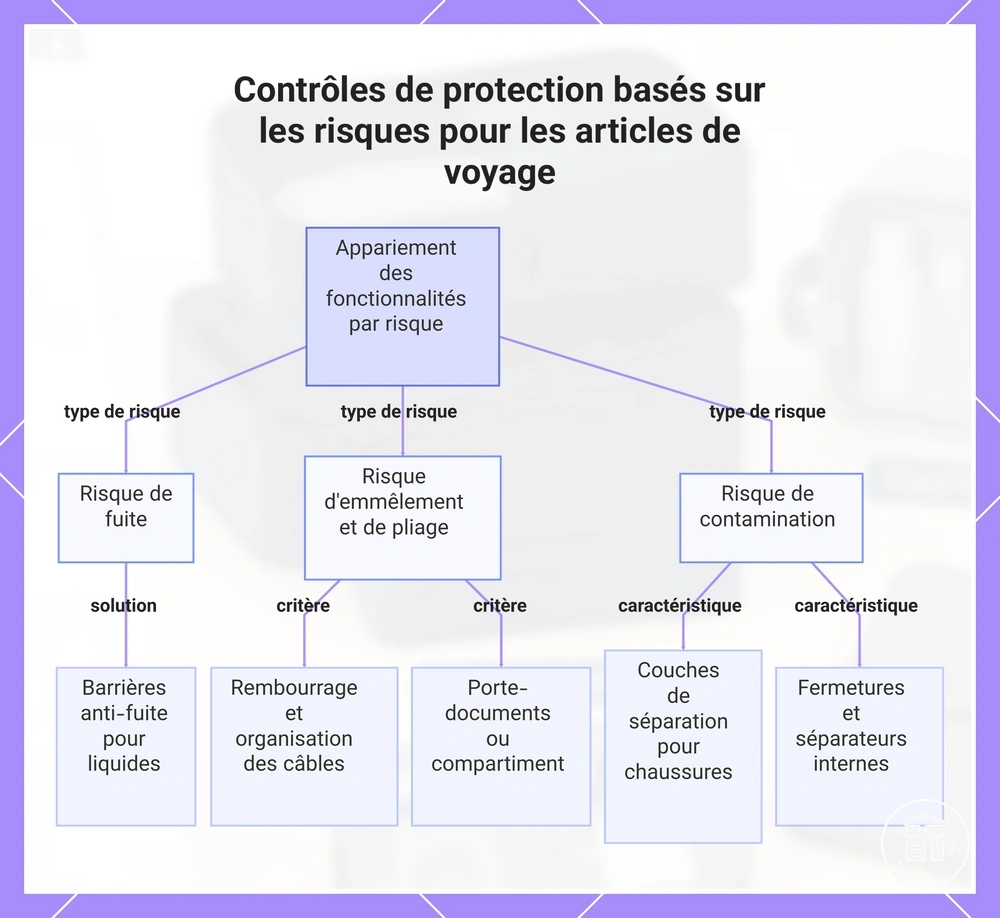 Contrôles de protection basés sur les risques pour les articles de voyage