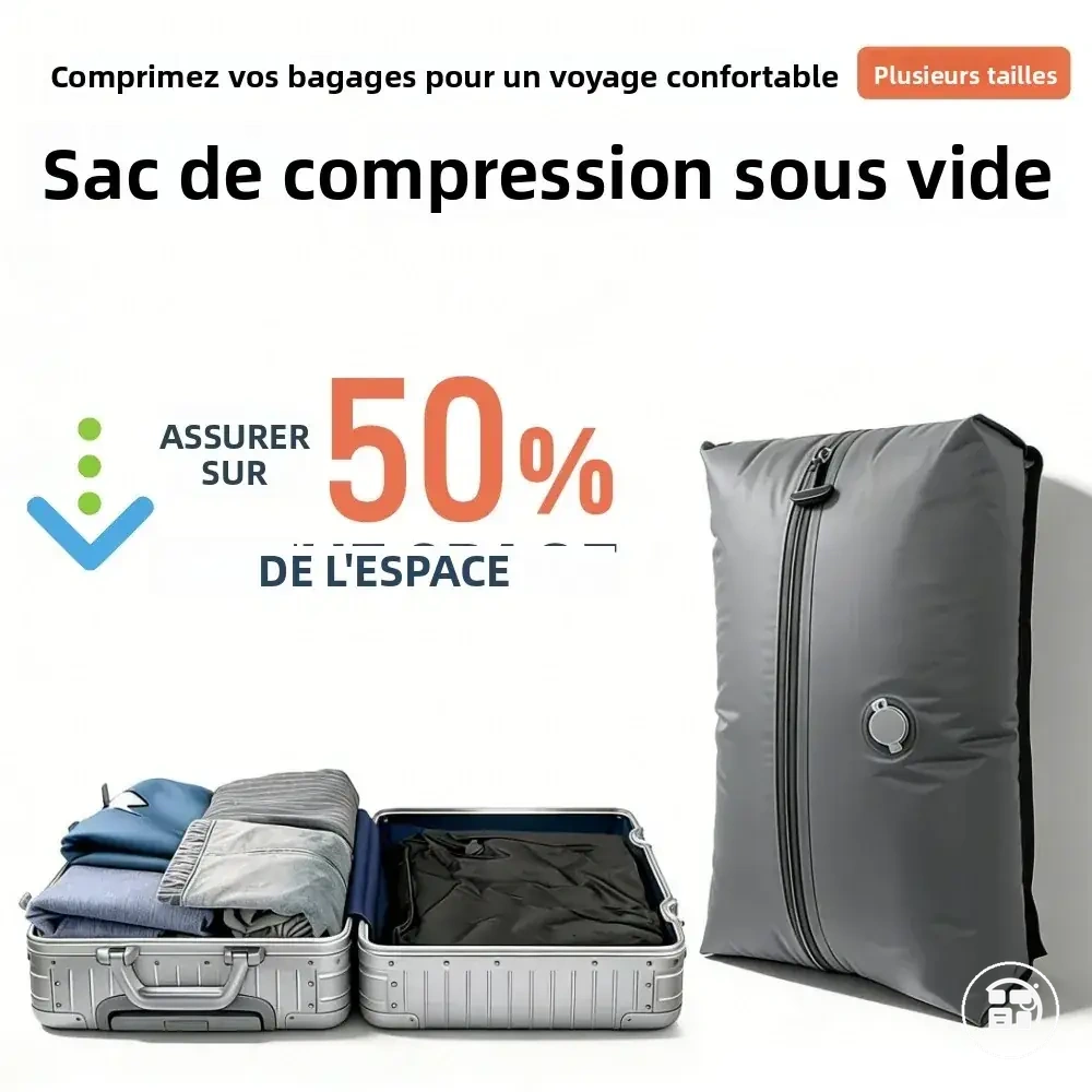 Cubos compressíveis a vácuo para guardar itens na bagagem de mão