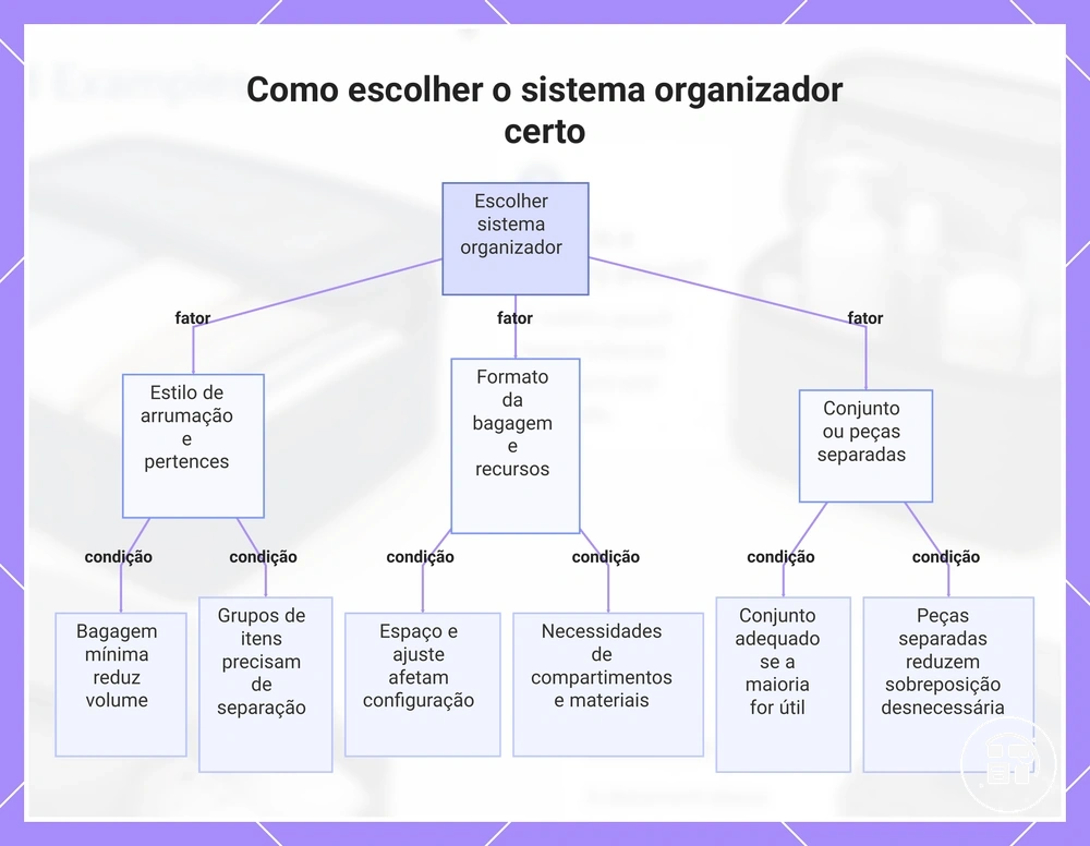 Como escolher o sistema organizador certo
