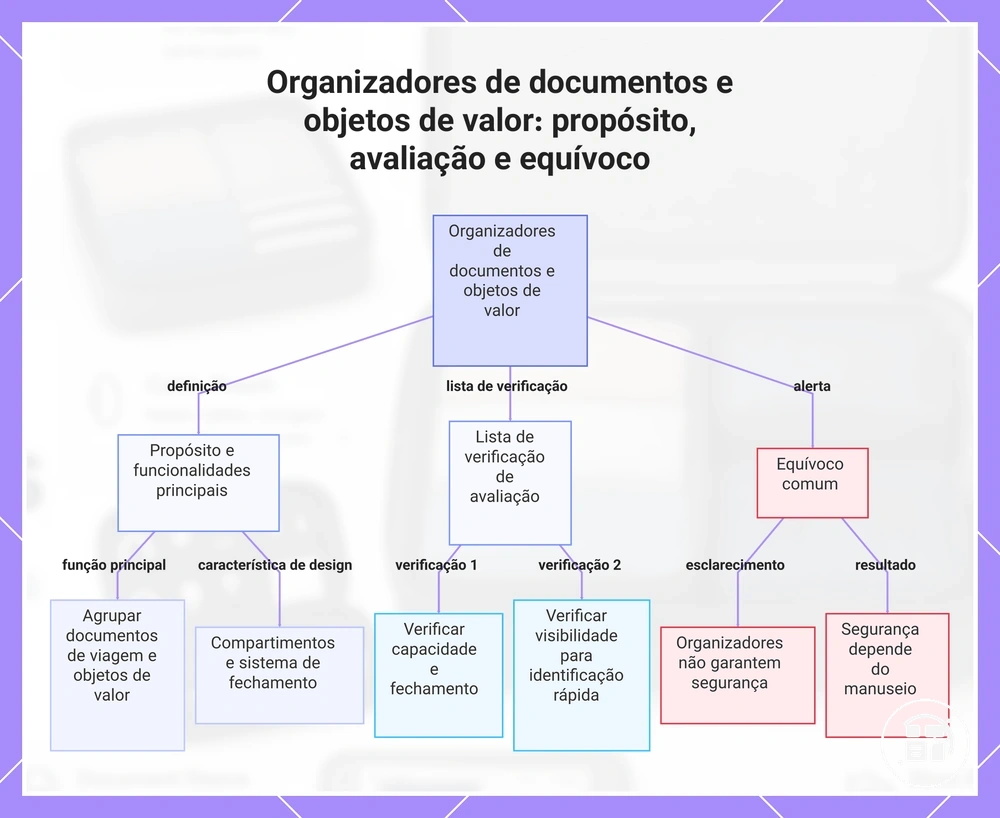 Organizadores de documentos e objetos de valor: propósito, avaliação e equívoco