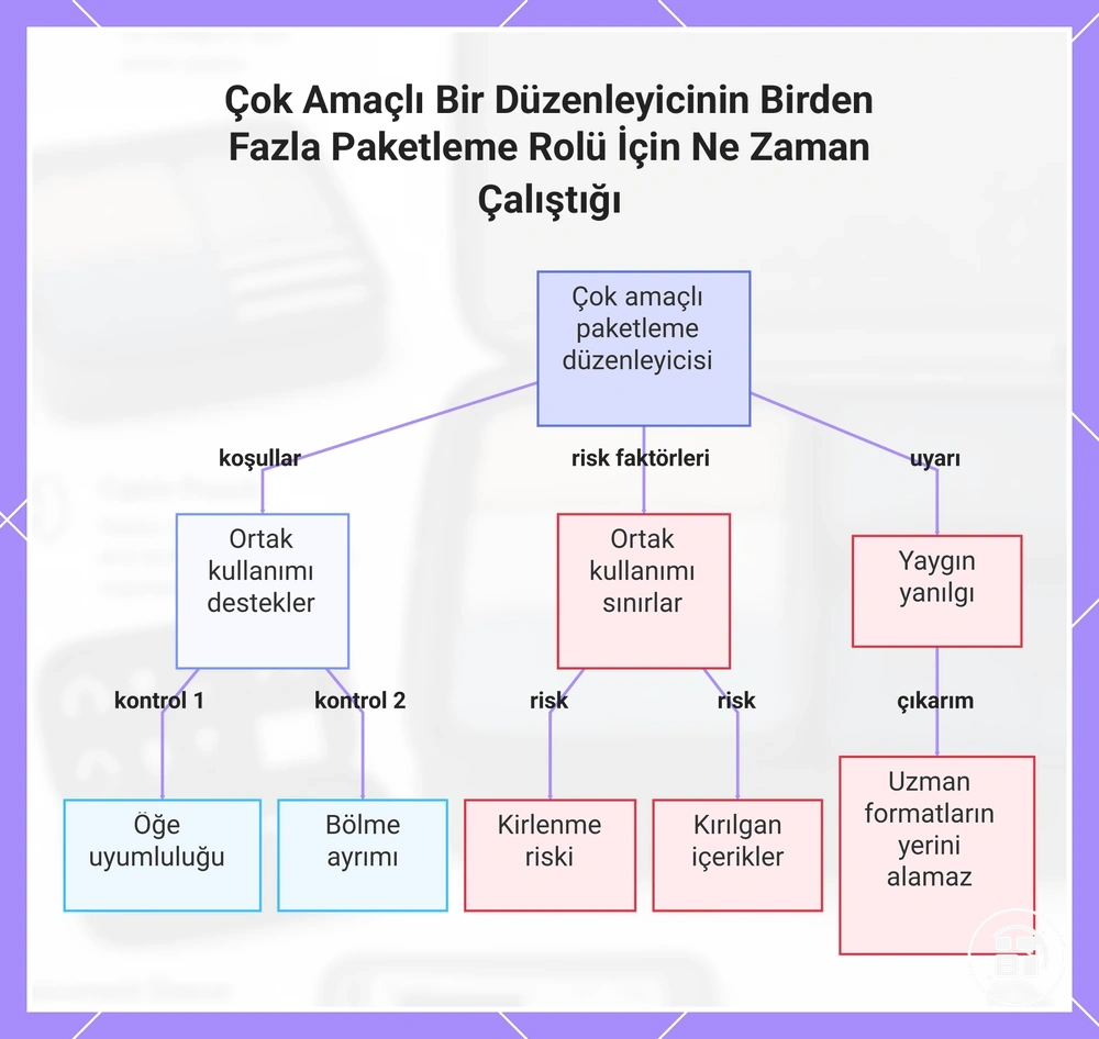 Çok Amaçlı Bir Düzenleyicinin Birden Fazla Paketleme Rolü İçin Ne Zaman Çalıştığı