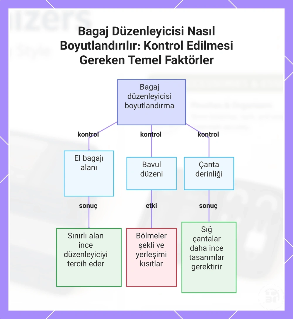 Bagaj Düzenleyicisi Nasıl Boyutlandırılır: Kontrol Edilmesi Gereken Temel Faktörler