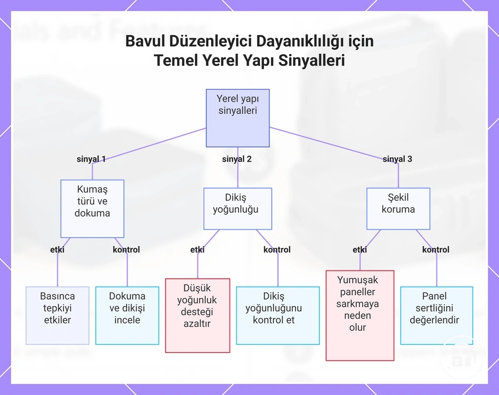 Bavul Düzenleyici Dayanıklılığı için Temel Yerel Yapı Sinyalleri