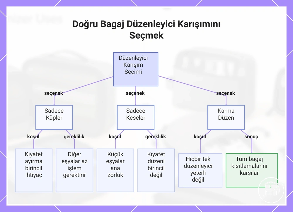 Doğru Bagaj Düzenleyici Karışımını Seçmek