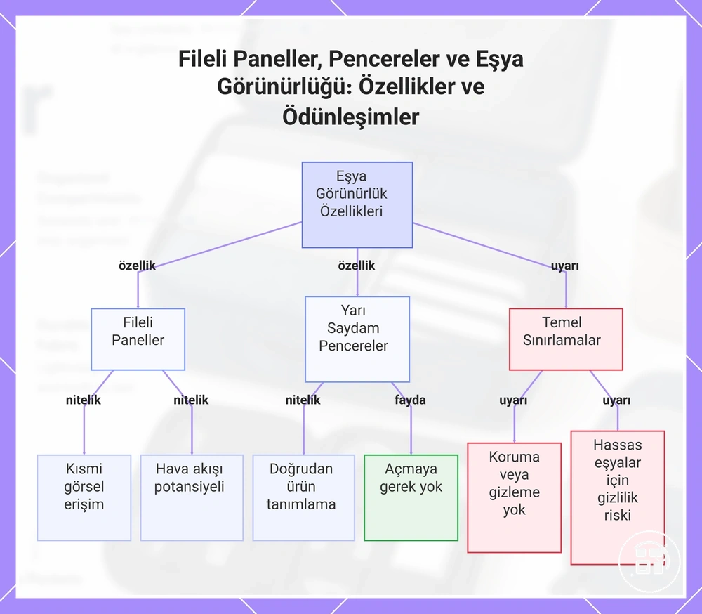 Fileli Paneller, Pencereler ve Eşya Görünürlüğü: Özellikler ve Ödünleşimler