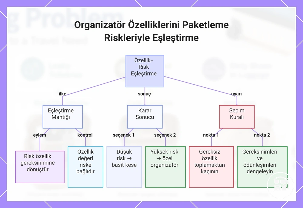 Organizatör Özelliklerini Paketleme Riskleriyle Eşleştirme