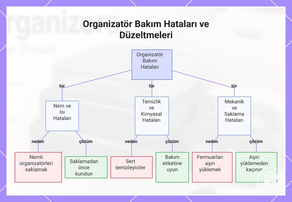 Organizatör Bakım Hataları ve Düzeltmeleri