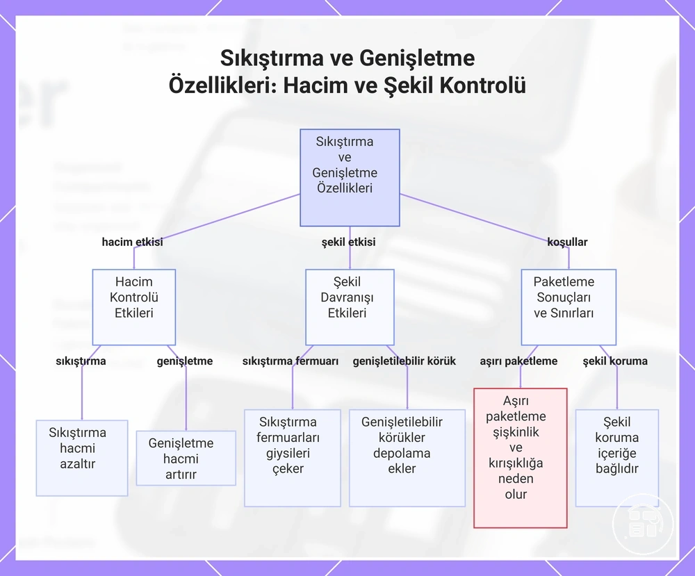 Sıkıştırma ve Genişletme Özellikleri: Hacim ve Şekil Kontrolü