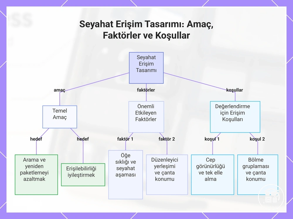 Seyahat Erişim Tasarımı: Amaç, Faktörler ve Koşullar